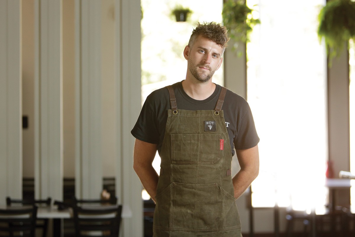 Chef Josh Lorenzen of RÜT elevates a humble root vegetable to rockstar status