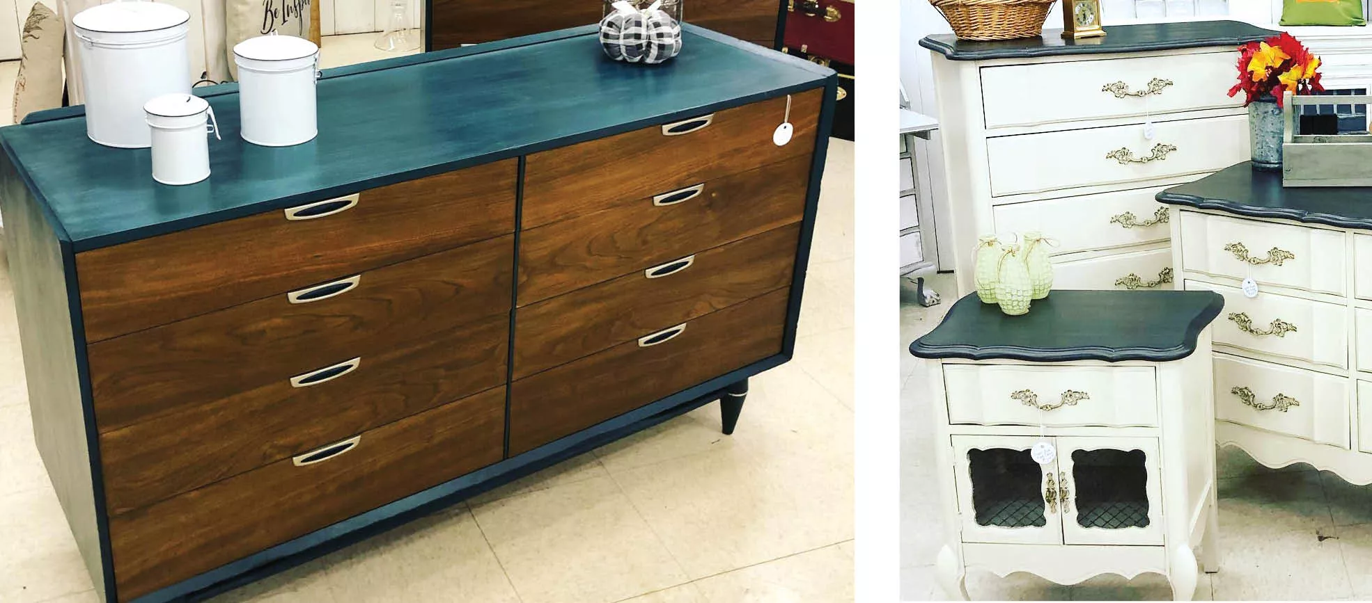 Vintage furniture gets a fresh start in the hands of savvy DIYers