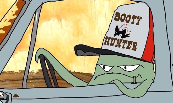 The Squidbillies fight a war against the war on Christmas.