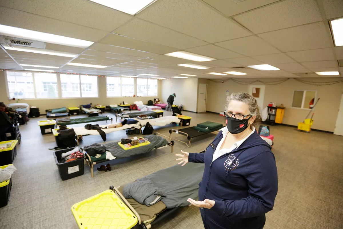 COVID outbreaks hit Spokane's homeless shelters over the holidays, but containment efforts appear to be working