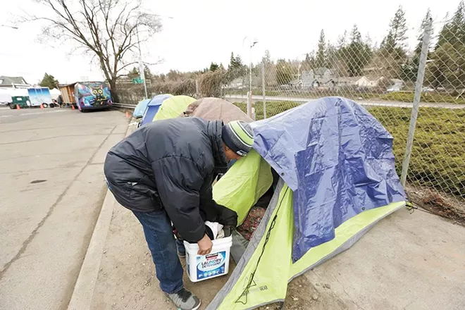 Union Gospel Mission is shutting down new intakes at its men's shelter due to a COVID-19 outbreak. - YOUNG KWAK PHOTO