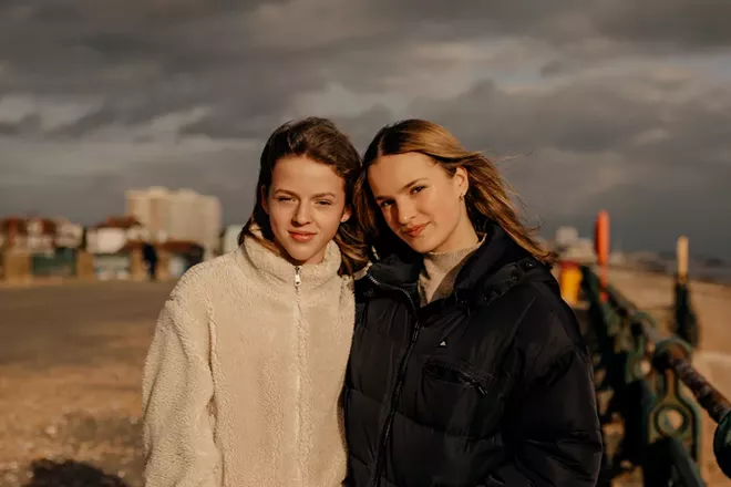 Sisters Elodie and Mireille, who started a literary-themed TikTok account together, in Hove, England, March 15 2021. “BookTok” videos are starting to influence publishers and best-seller lists, and the verklempt readers behind them are just as surprised as everyone else. - PETER FLUDE/THE NEW YORK TIMES