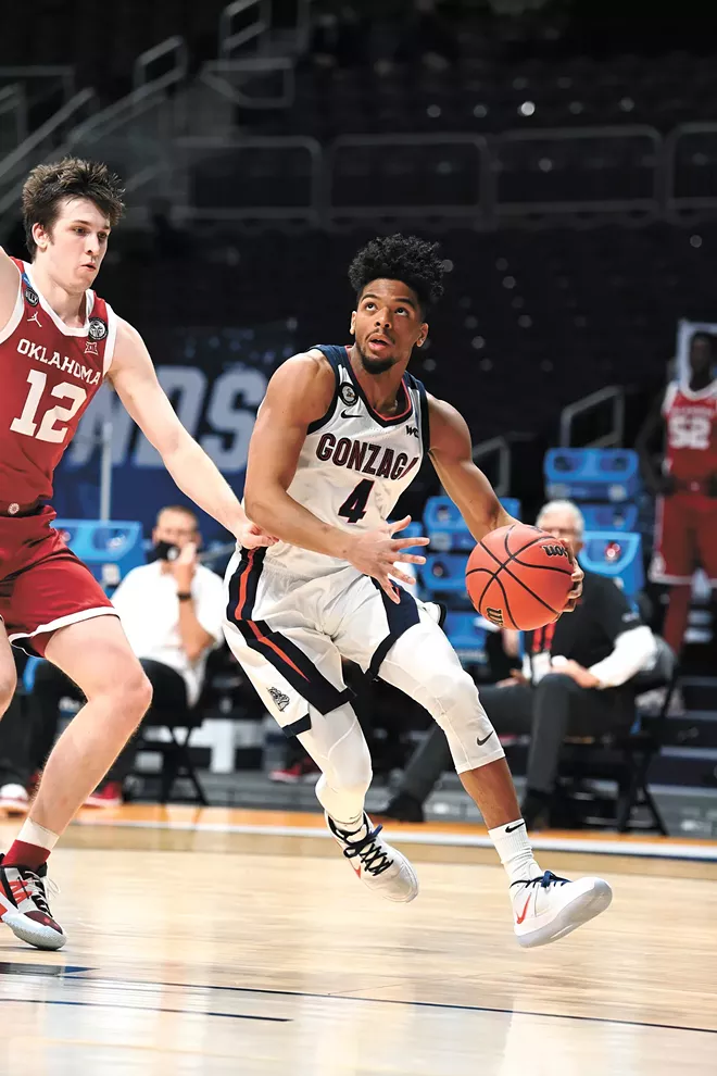 Andrew Nembhard and Aaron Cook are the latest transfers to fit right in with the Zags high-flying style