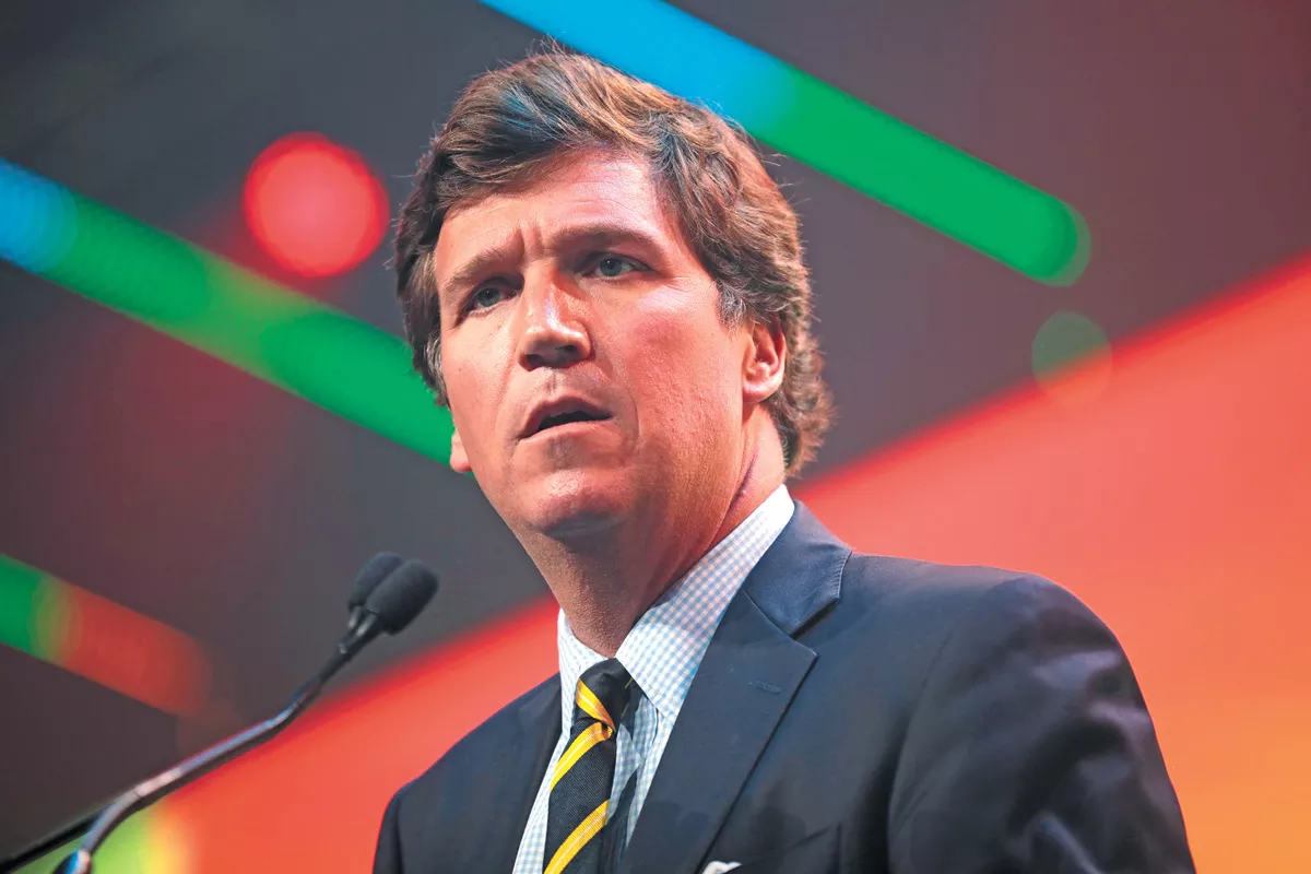 Tucker Carlson's strident, relentless, unsupportable rejection of the 2020 election has most energized his viewers. - GAGE SKIDMORE PHOTO