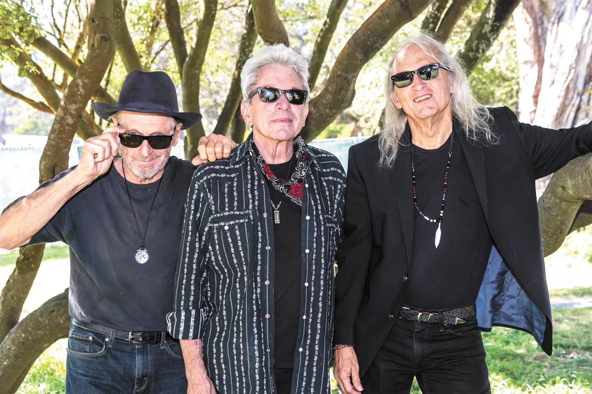The Flatlanders are, from left, Butch Hancock, Joe Ely and Jimmie Dale Gilmore. - JAY BLAKESBERG PHOTO