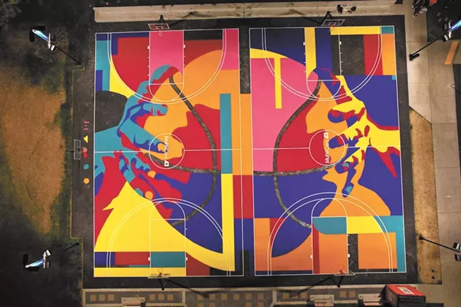 Even though Hoopfest 2021 has been canceled for health and safety reasons, you can get that hoopin' feeling at the brand-new Hooptown USA court complex in Riverfront Park