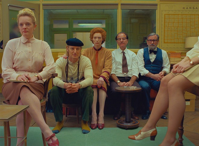 Wes Anderson takes his ornate flights of fancy across the pond in The French Dispatch
