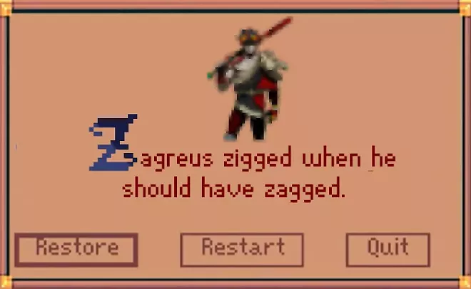 What a death in Hades might look like in King's Quest VI - DANIEL WALTERS PHOTO ILLUSTRATION; SUPERGIANT AND SIERRA ON-LINE ART