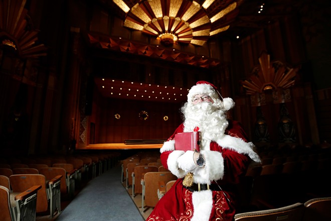 Mike Cantlon's one-time favor became a 30-year gig as the Holiday Pops Santa Claus