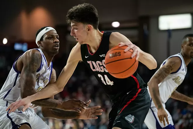 Chet Holmgren is further proof that "Zags got dudes." - ERICK DOXEY