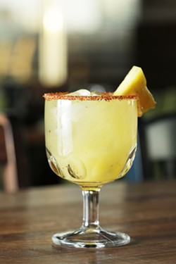 A grilled pineapple margarita - YOUNG KWAK PHOTO