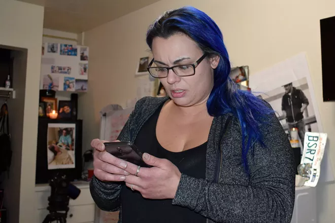 Using TikTok, Pepper Fox has brought more attention to the murder of her son, Jason. - WILSON CRISCIONE PHOTO