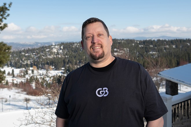 Spokane appealed to many remote workers like Chris Pick, who moved here last year from Seattle. - ERICK DOXEY PHOTO