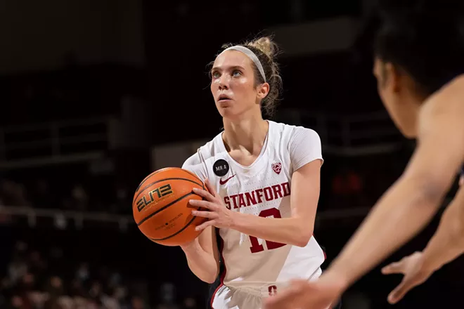 Lexie Hull starred at Central Valley High School before winning championships at Stanford. - STANFORD ATHLETICS PHOTO