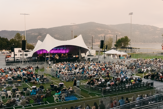 Festival at Sandpoint returns for more waterside music in 2022. - YELLOW GOAT STUDIO