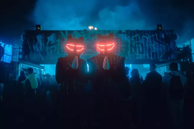 If the robotic uprising is carried out by neon EDM cats, it wouldn't be that bad. - KAREL CHLADEK PHOTO