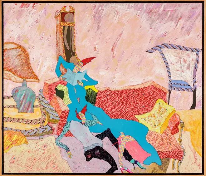 One of Dick Ibach's pieces, Catch As Catch Can't. - COURTESY DEAN DAVIS