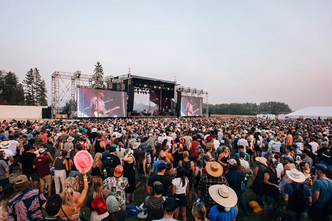 Crowds gather in Whitefish for Under the Big Sky Festival. - OUTRIDERS PRESENT PHOTO