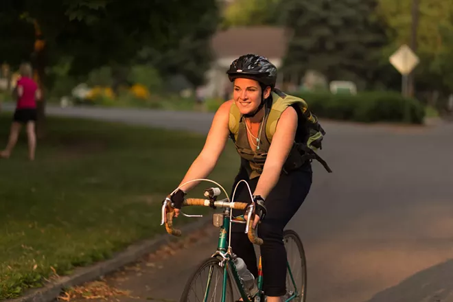 Summer Parkways is a cyclist's dream: No cars sharing the road! - YOUNG KWAK PHOTO