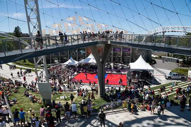 The Pavilion hosted the championship games this year. - ERICK DOXEY PHOTO