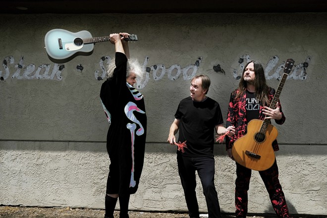 Don't stay glued to your porch this summer, visit the honey bucket with the Melvins
