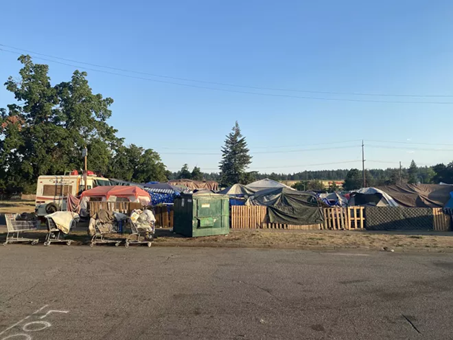 Spokane sheriff plans to sweep Camp Hope and send campers away on buses