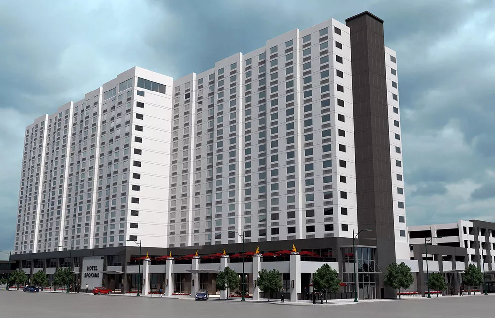 The Davenport Grand Hotel is at the center of a funding controversy between Spokane's mayor and city council. - DAVENPORT HOTEL COLLECTION