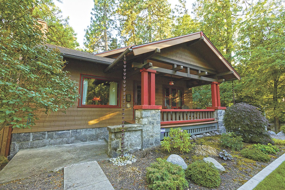 Craftsman homes, epitomized by the work of Greene and Greene out of California, emphasized decorative restraint, structural honesty and solid workmanship, as seen in this Spokane house owned by Kevin and Janet Conway.