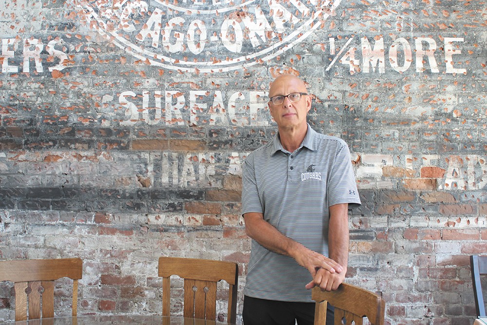 Steve Warwick, owner of Fonks Coffeehouse - MATT SALZANO