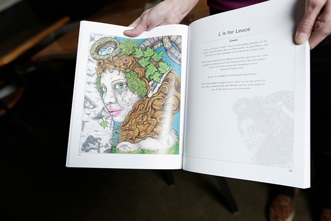 Spokane artist Steph Sammons publishes a colorful artbook filled with imaginary creatures