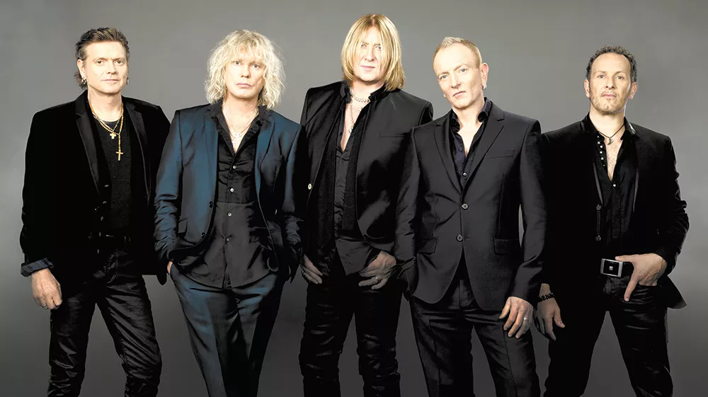 Would Def Leppard be up for another soccer match on their current tour, stopping in Spokane Wednesday?
