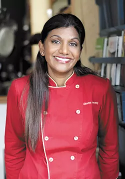 Christina Arokiasamy's first cookbook, The Spice Merchant's Daughter, was hailed as one of 2008's Top Ten by NPR. Her second, due in 2016, focuses on using spices for health.