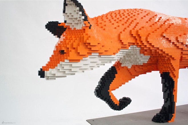 LEGO lovers, get building and plan to enter the MAC's sculpture contest