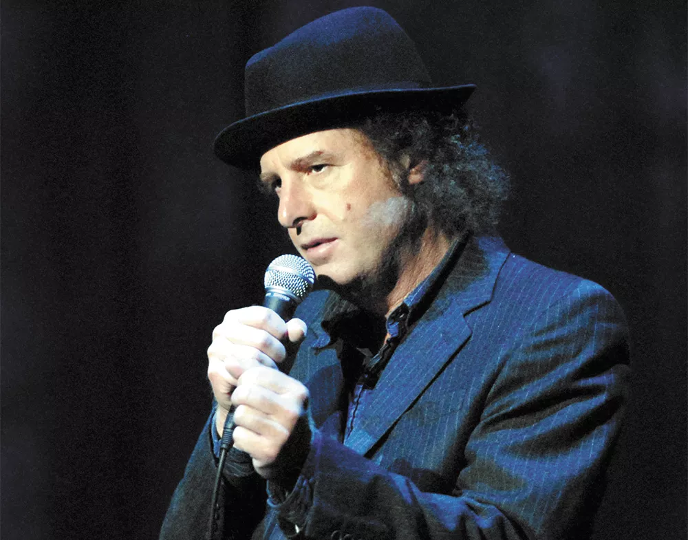 Steven Wright is using his actual-size map to find Spokane for his show Friday at The Bing. - JORGE RIOS