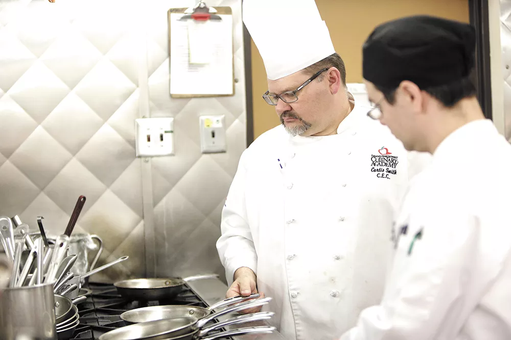 Curtis Smith, the INCA department chair, hopes to provide a real-life feel that mirrors the restaurant industry. - YOUNG KWAK