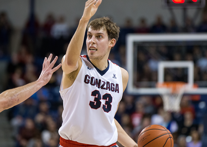 Kyle Wiltjer will try to lead the Zags to the NCAA tournament when the WCC conference tournament kicks off this weekend.