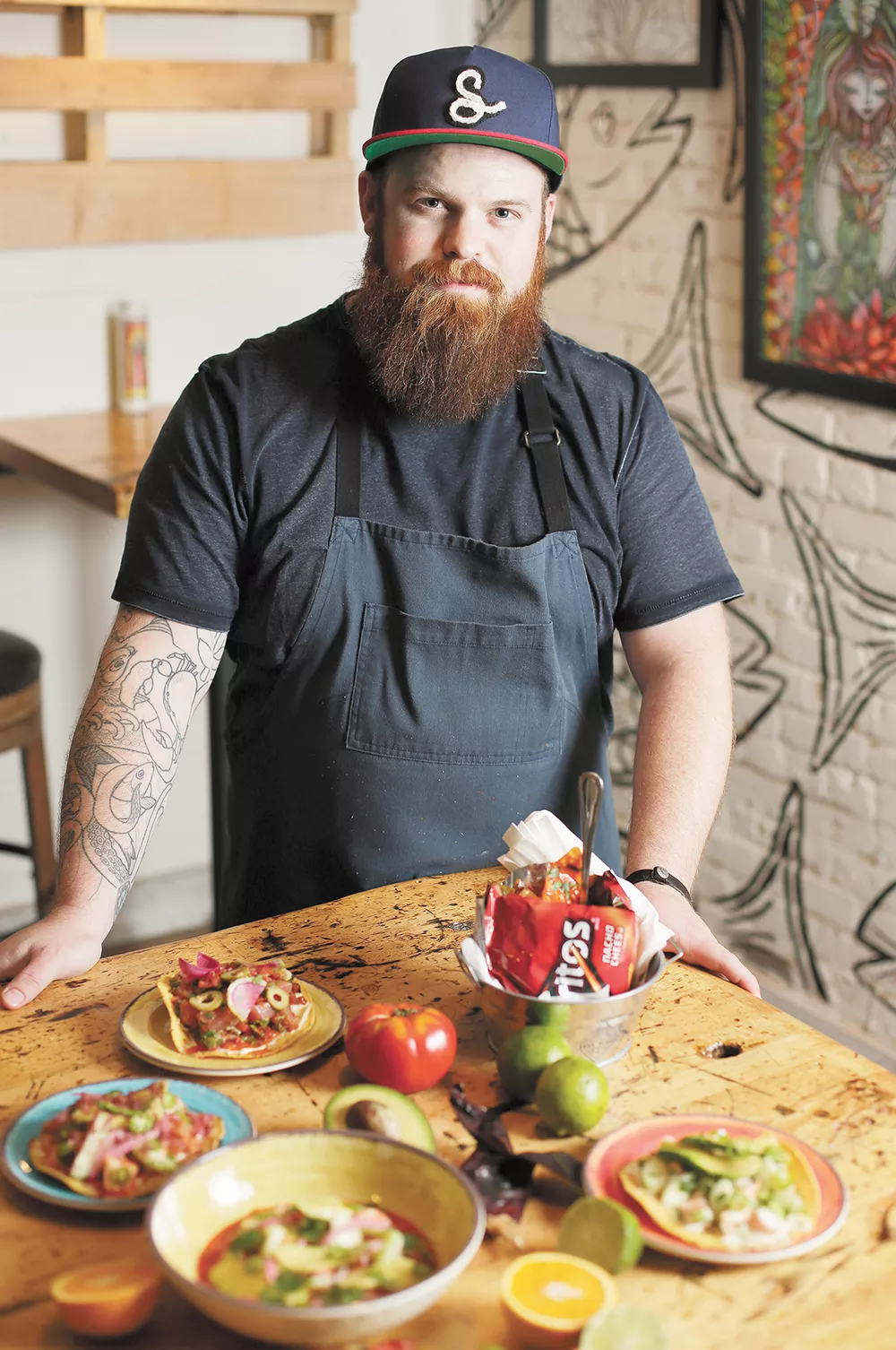 Chad White brings ceviche to the Inland Northwest at his new Zona Blanca inside the Steel Barrel. - YOUNG KWAK