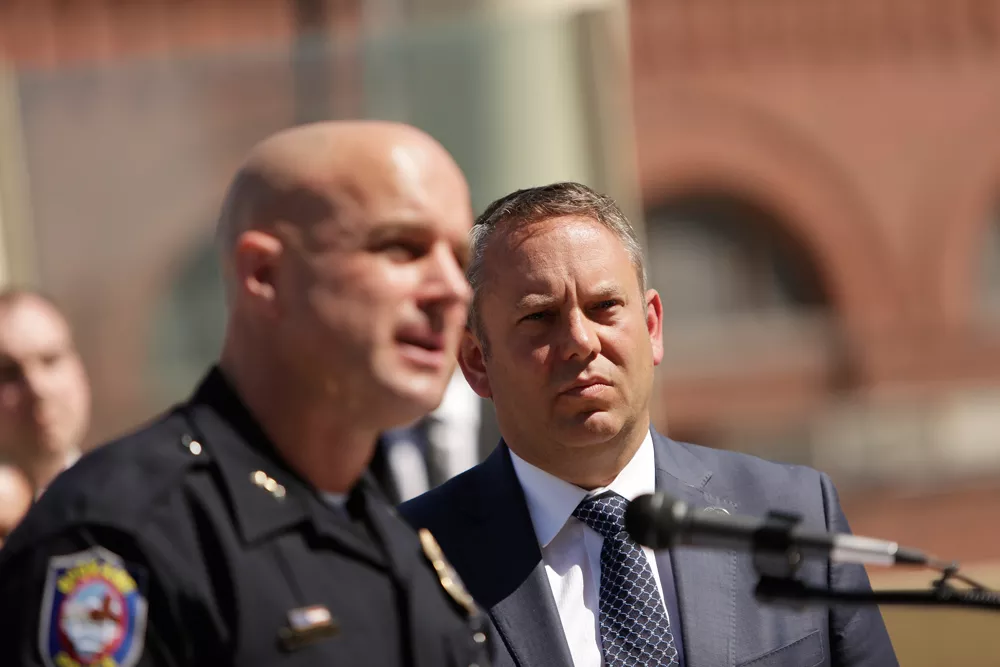 Mayor David Condon promoted Craig Meidl to chief from within the Spokane Police Department in the wake of the Frank Straub scandal. - YOUNG KWAK