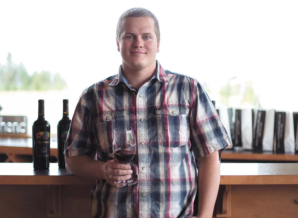 Michael Townshend has joined the family wine buisness that was founded by his father, Don. - TESS FARNSWORTH
