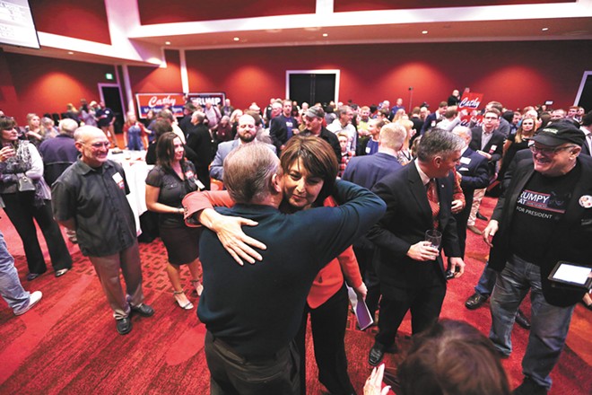 Cathy McMorris Rodgers heads back to Congress. - YOUNG KWAK