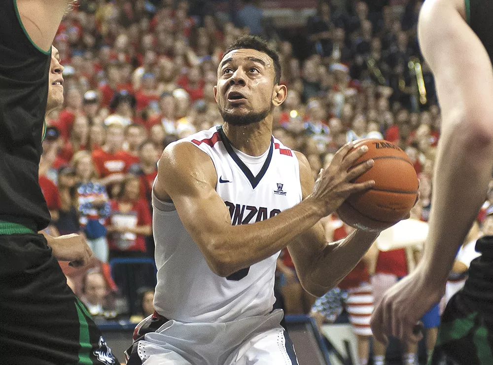 Nigel Williams-Goss transfered to Gonzaga from UW. He scored 23 points against his former school back on Dec. 7. - AUSTIN ILG PHOTO