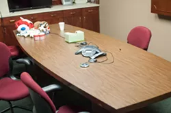 The conference room at Rep. Cathy McMorris Rodgers office can hold a number of constituents. - DANIEL WALTERS PHOTO