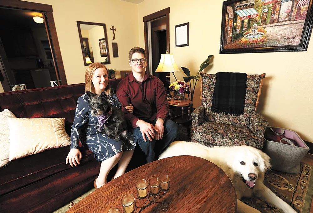 Caitlin Richardson and her husband, John McCormack, use money from Airbnb to pay down the mortgage on their new house. - YOUNG KWAK