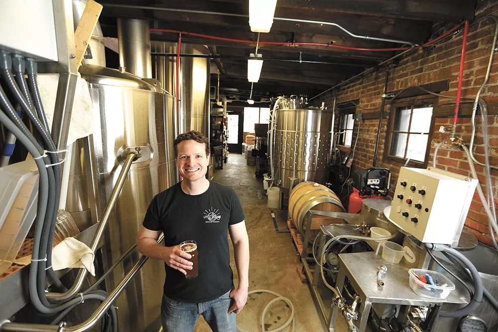 Joe Potter got hooked on craft beer while studying at WSU, seeking out alternatives to the campus's ubiquitous macro-lagers. - YOUNG KWAK