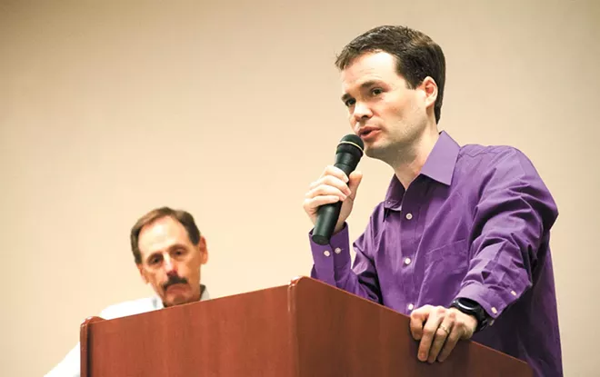 Spokane County Democrats Chair Andrew Biviano says that CastroLang's skill with fundraising compounded the problem — the flood of donations meant a bigger challenge to report them accurately. - DANIEL WALTERS