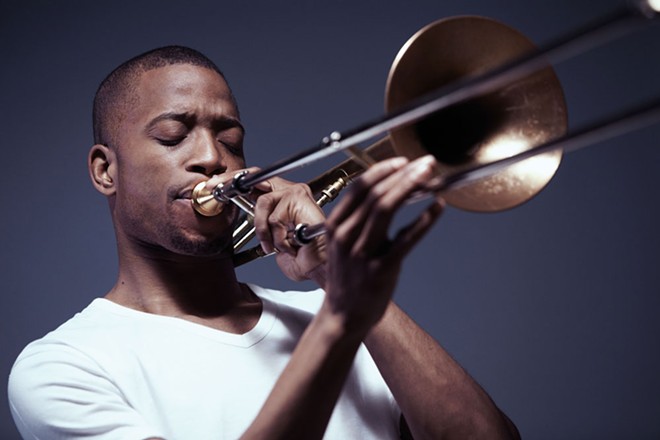 Trombone Shorty and his band Orleans Avenue are dropping by The Fox in August.