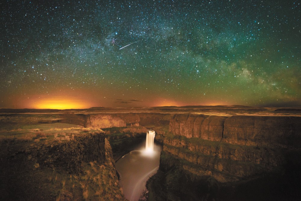 Some of the work featured in this year's ArtFest: Craig Goodwin, Palouse Falls Milky Way Arch (photograph)