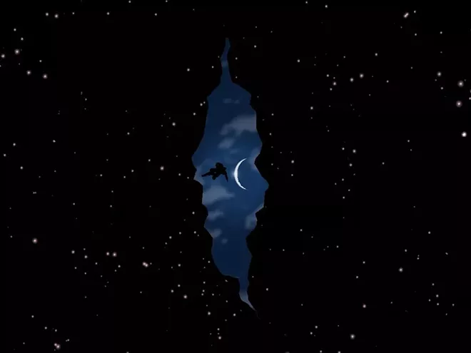 They say that local gaming company Cyan filmed a man falling into a Spokane pothole for the intro of their smash computer game hit, "Myst." - CYAN WORLDS