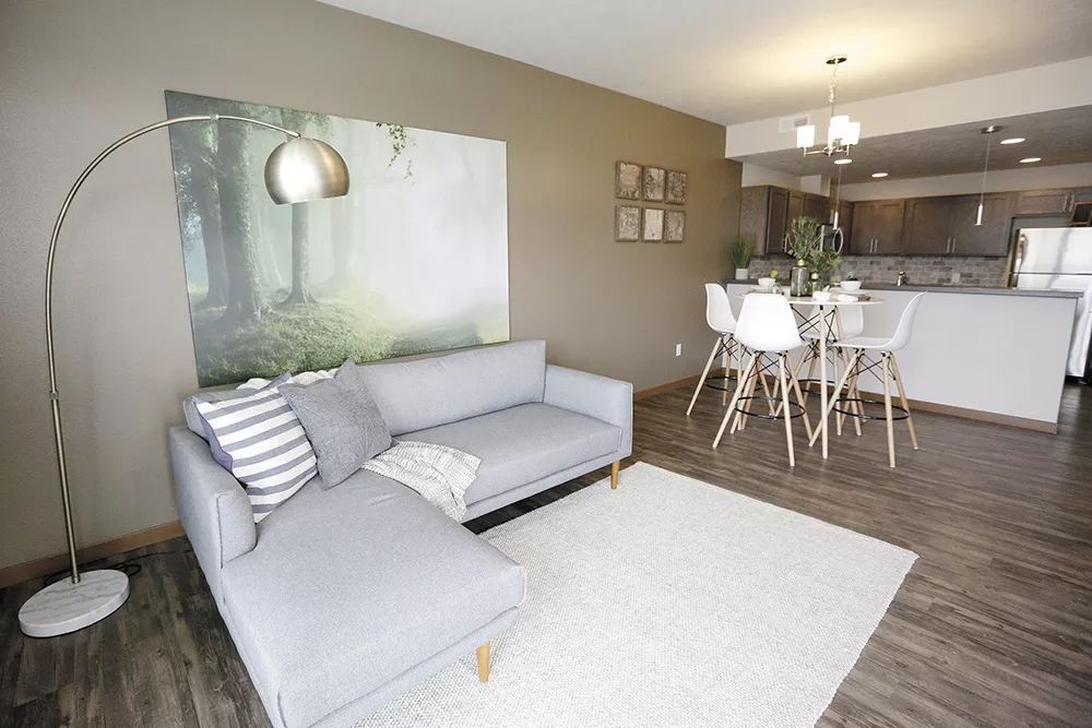 Due to the red-hot market, apartment units like this one, in the Bella Tess, are renting quicker and for a higher price per square foot than ever before. - YOUNG KWAK