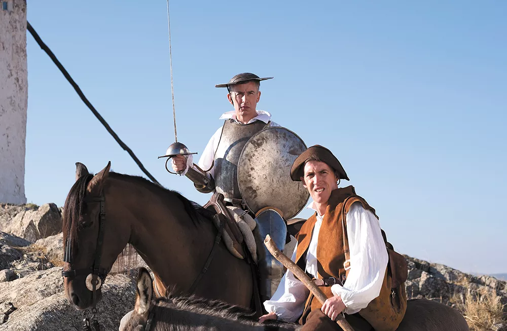 Rob Brydon (right) is the Sancho Panza to Steve Coogan's Don Quixote in the mostly improvised comedy The Trip to Spain.